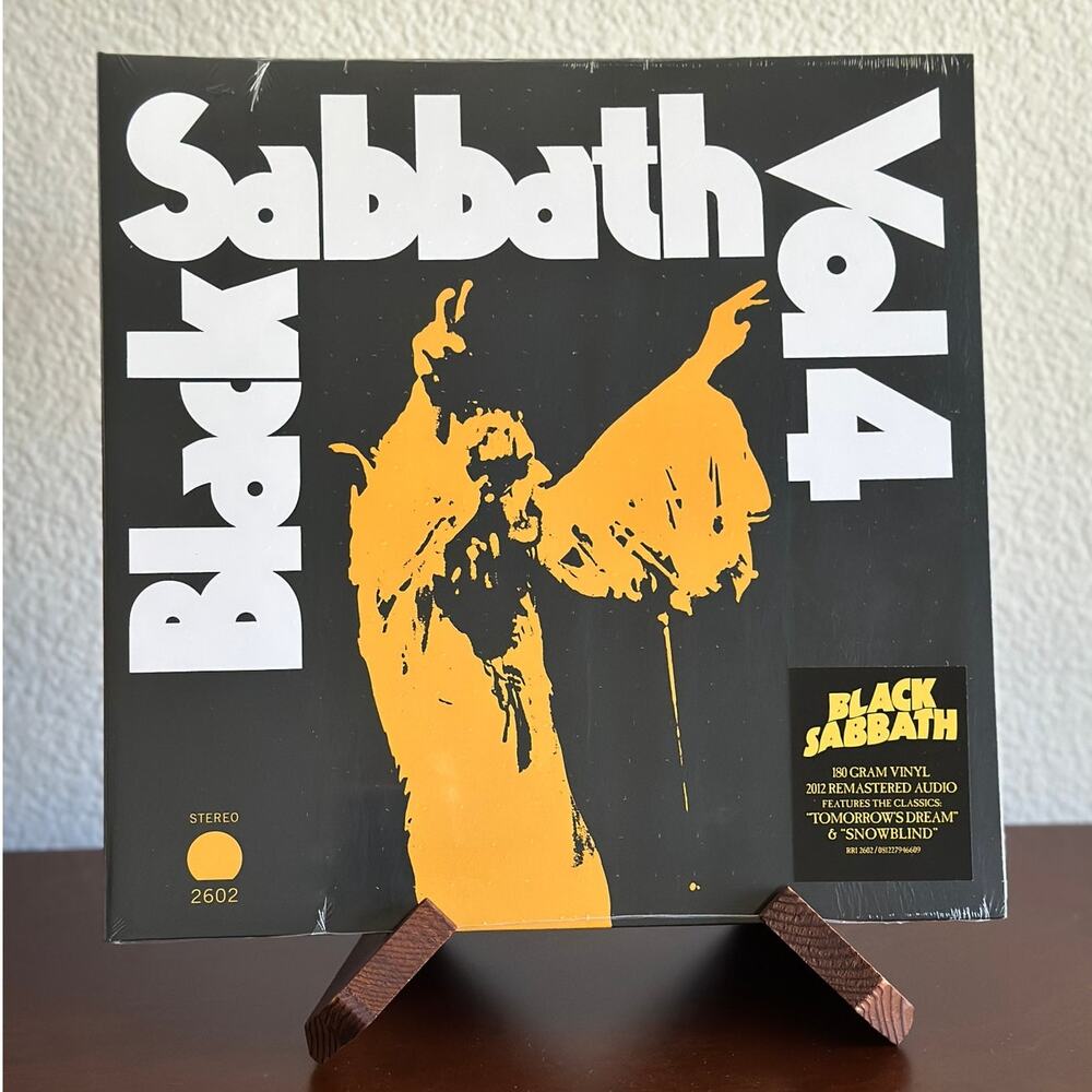 Black Sabbath – Vol. 4 (180g LP) New Sealed Vinyl